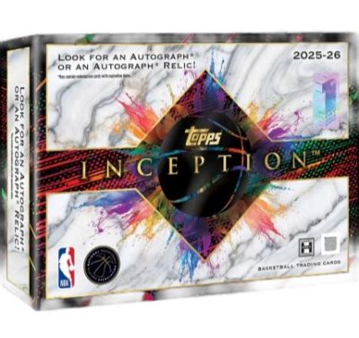 2025-26 Topps Inception Basketball — Hobby Box