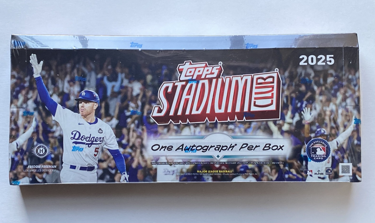 2025 Topps Stadium Club Baseball — Hobby Box