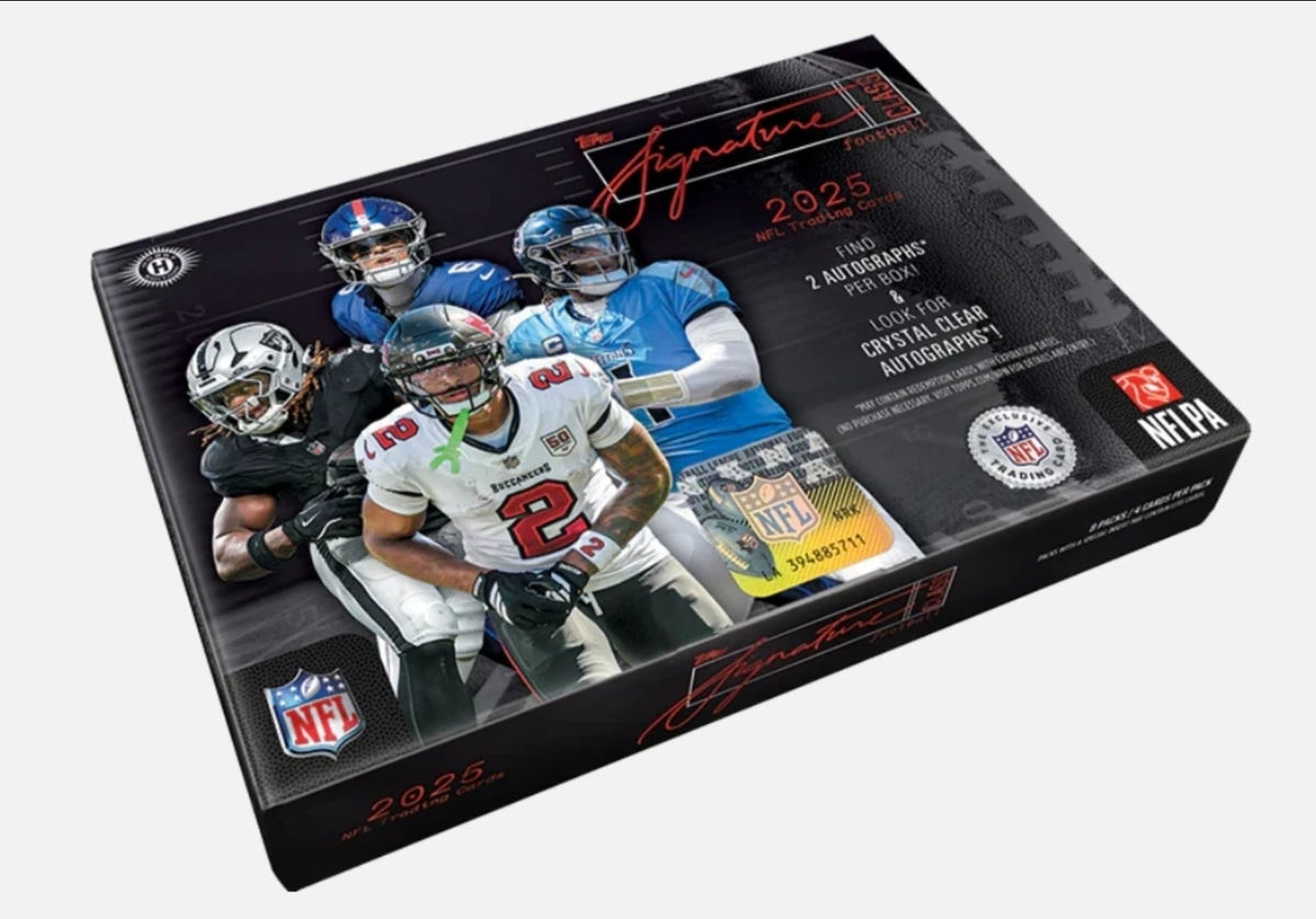 2025 Topps Signature Football — Hobby Box