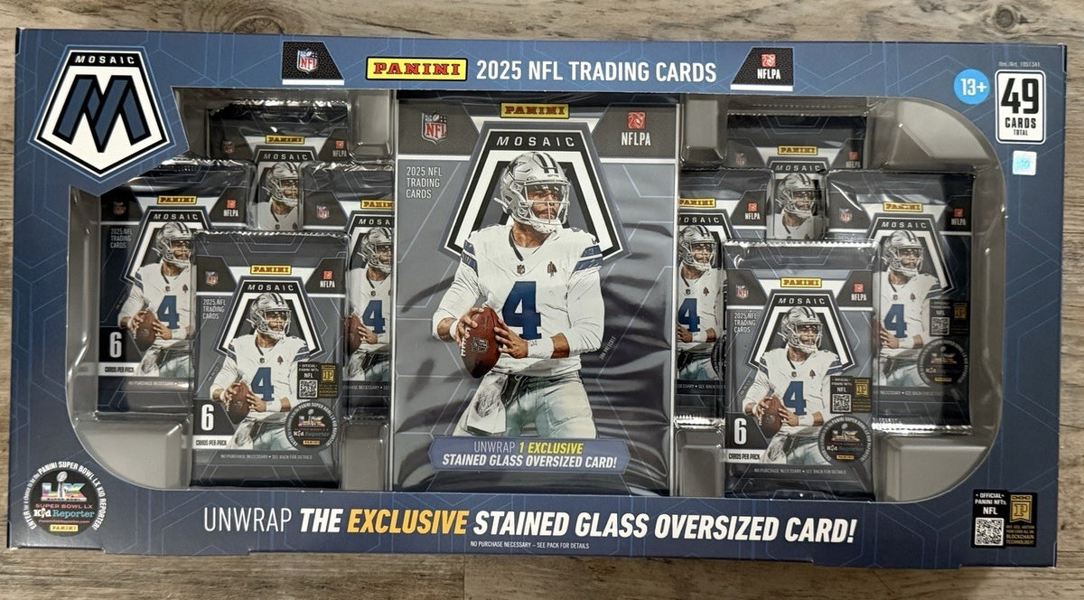2025 Panini Mosaic Football — Costco Pack