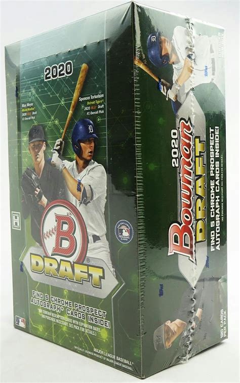 2020 Bowman Draft Baseball — Super Jumbo Box