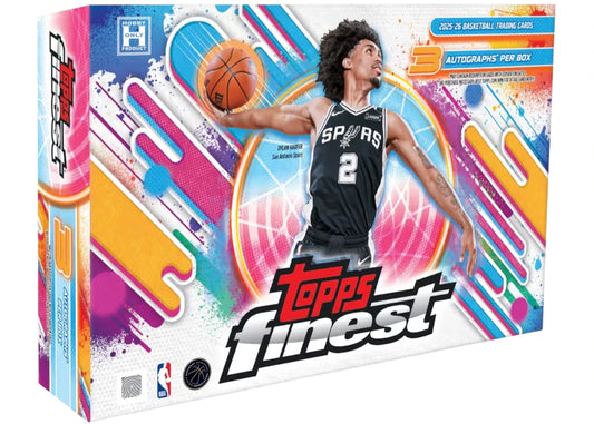 2025-26 Topps Finest Basketball — Hobby Box
