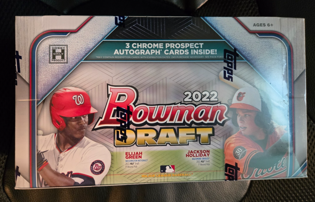 2022 Bowman Draft Baseball — Jumbo Box