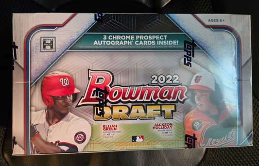 2022 Bowman Draft Baseball — Jumbo Box