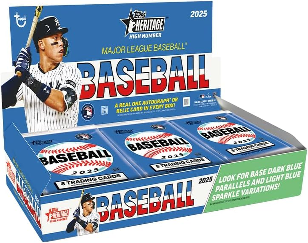 2025 Topps Heritage High Number Baseball — Hobby Box
