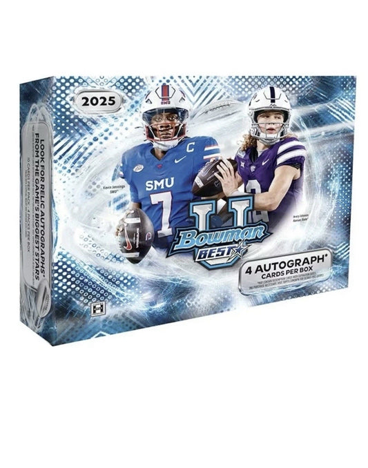 2025 Bowman U University Best Football Hobby Box
