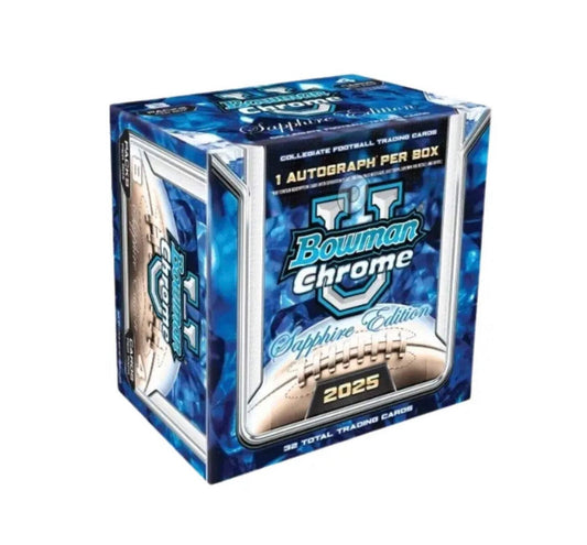 2025 Bowman U Football - Sapphire Edition — Hobby Box