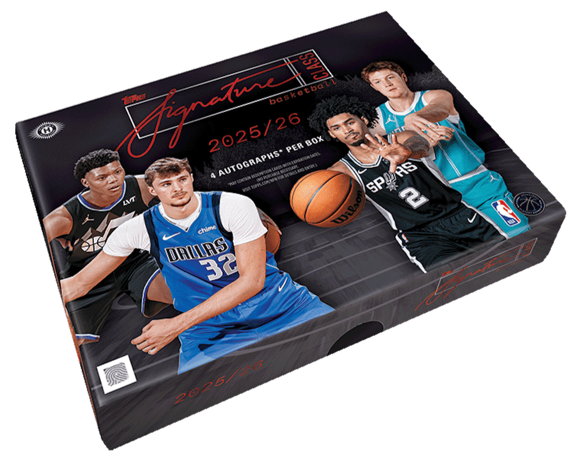 2025-26 Topps Signature Basketball — Jumbo Box