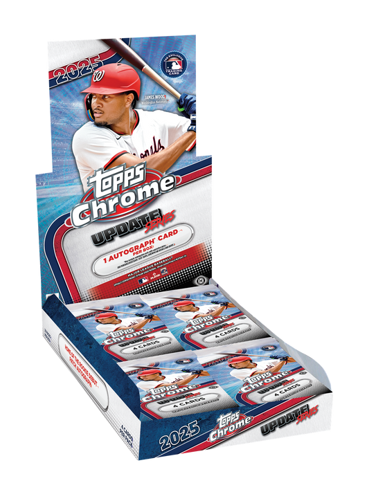 2025 Topps Chrome Update Baseball — Hobby Box