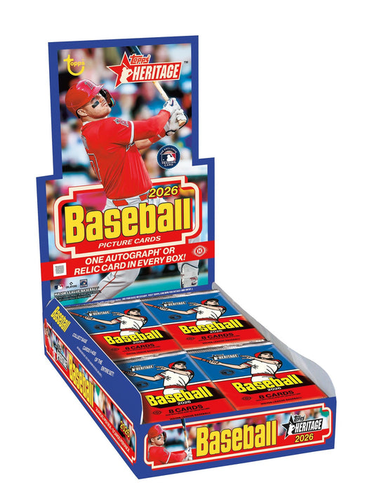2026 Topps Heritage Baseball — Hobby Box