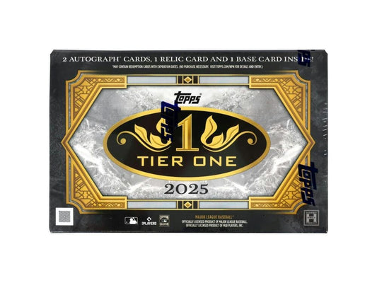 2025 Topps Tier One Baseball — Hobby Box