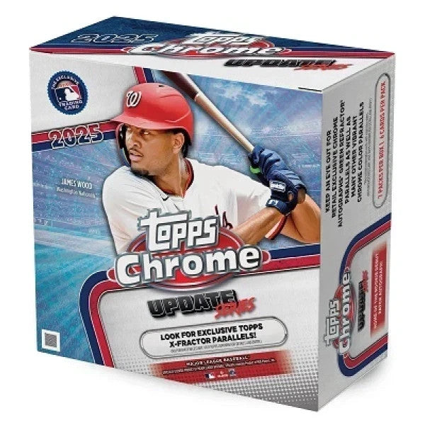 2025 Topps Chrome Update Baseball Mega - Factory-Sealed Case