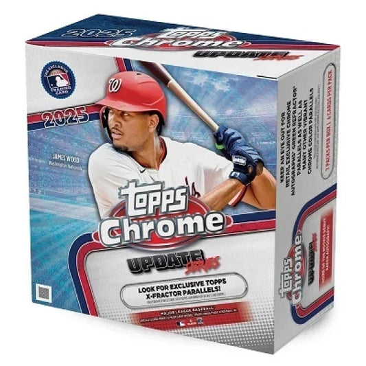 2025 Topps Chrome Update Baseball Mega - Factory-Sealed Case