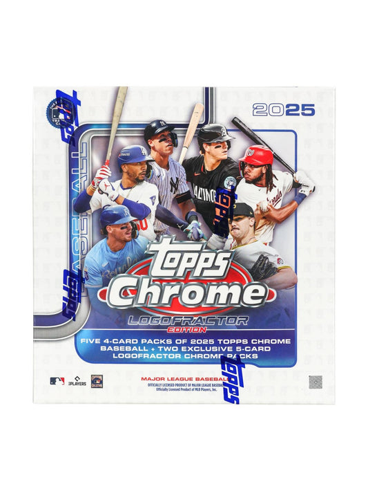 2025 Topps Chrome Logofractor Baseball — Hobby Box