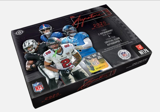 2025 Topps Signature Football — Hobby Box