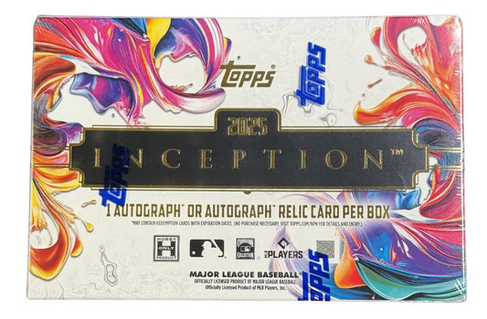 2025 Topps Inception Baseball — Hobby Box