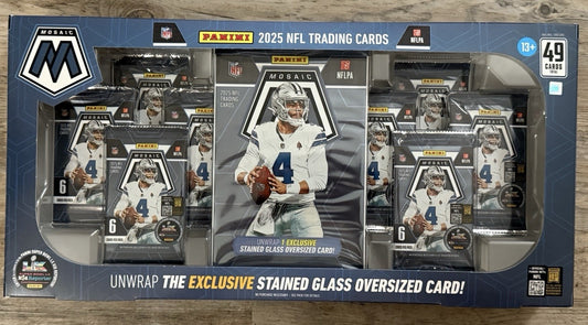 2025 Panini Mosaic Football — Costco Pack