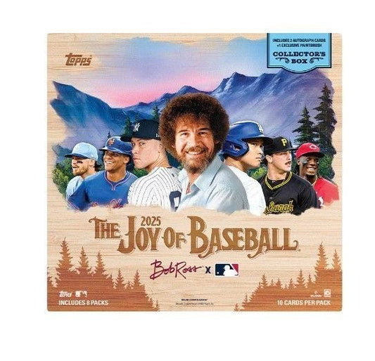 2025 Topps Bob Ross: The Joy of Baseball — Collector's Box